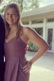I got so many compliments on this dress! I was on the fence about whether to get a large or medium,, but read the reviews and am glad that I went with a medium! - Jessica M.