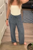 I initially ordered a size small, but I could barely button it! It was so small that I ended up getting a size large, which fit much better! I'm not very busty, but I do have a pretty large butt, which tends to make me have to size up on bottoms. Overall I love this bodysuit! It's cute and comfortable, just size up!! - Jennifer G.