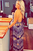 Absolutely love this dress! The open back is really flattering! The length was perfect and material was very breathable! - Hanin A.