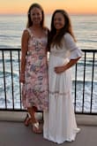 I wore this dress to a rehearsal dinner at the beach and it was just beautiful/perfect. I LOVE the back in this dress! - Erin H.