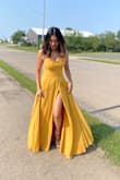 I wore it for a wedding & was constantly receiving compliments on my dress! It really complimented my tan lol it's absolutely beautiful & felt very comfortable all day, i would highly recommend this dress, the only downside is that I'm 5'3" & even with heels the dress was still a little long so I would recommend to get it tailored I just didn't have time for that! Other then that I loved it - Astrid M.