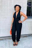 I wore the jumpsuit for a couples night out and I received so many compliments. It was great to wear with wedges for dinner and an outdoor summer concert. - ERICA G.