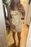 The tie back makes this dress perfectly customizable. The color is great, even on my pale skin. - Bianca B.