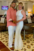 A perfect dress for our vow renewal in Mexico! Lots of compliments and I felt wonderful in this amazing dress! - Jennifer S.