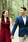 I wore for engagement pictures and got so many compliments, including from our photographer! I love that there are so many ways to wear the dress. It's flowy and comfortable. For a bra, I used a Niidor adhesive bra from Amazon. I will end up seeing if a seamstress can sew in cups as that would be more comfortable. I have this dress in 2 colors and will probably buy more! - Rachel S.