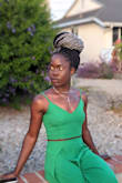 Wonderful piece, I paired this with green jumpsuit (also Lulus). One of the pieces was a bit longer than expected. I wish this came apart separately, but overall great addition! - Ife B.