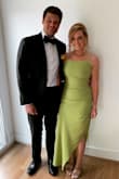 This dress was stunning and fit perfectly. I ordered the small and tend to west a medium (for comfort reasons) but the ruffles made this super flattering. - Jillian M.