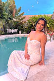 I felt amazing in that dress, it was everything I wanted and I felt so beautiful, definitely recommend. Felt like a stunning Bride - Allisson T.