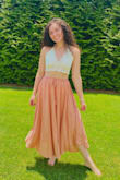 This outfit made me feel like a princess honestly what else can I say - Megan H.