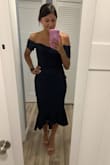 This dress was pretty just not my style. There was too much space in the hips for me and the ruffle along the bottom just wasn't my vibe. - Valerie V.