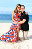 Loved the print and style of this set so much. My husband and I got professional photos done at the resort for our anniversary. I wore this dress for the pictures and loved how it turned out! It was very long when received, but that was expected after reading from other reviews. I just got it hemmed before our trip and was good to go! - Kailie F.