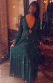 I went through alllll of the reviews, looked through alllll of the beautiful photos, and finally made the decision to order the dress.  I'm so happy I did because I was so pleased with the fit, the color and the length. I felt absolutely gorgeous in this dress, and received so many compliments from other wedding guests. If you're still contemplating, stop and please just order the dress. You will be pleased! - Kymberli H.
