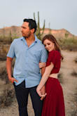 I wore this dress for my engagement photos and absolutely loved it! It's nice and thick material and the perfect flowy length. The flutter sleeves are my favorite part. It did run a bit large and I wish I ordered an XS, but other sizes were out of stock, so still made it work! - Kelsey W.