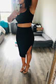 This 2- piece fits amazing and the material and quality are fantastic! - Tonya H.