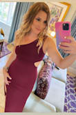 I absolutely loved this dress! The material was comfortable but also formal enough to wear to a black tie wedding. The length was absolutely perfect and it was extremely flattering! - ASHLEY D.