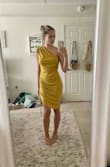 I don't know if it's the color or the design of the dress but it's so different from others I own. I feel like I'm some Greek goddess in this. I can't wait to pair it with gold jewelry and shoes! I'm so happy I took the leap and bought this. I'll definitely be wearing it on a vacation dinner when I'm tan! - Shannon D.