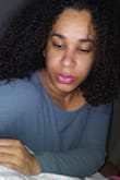 The blouse I got was a dark green. I'm not really a fan of returns so I kept it because the fit is great and the material is so, so soft and cozy. Now I'm writing this I'm wondering if I actually got the correct product. However, great quality and service from Lulus. - Naomi S.