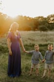 I wore this dress for family pictures, and they turned out great! - Rebekah J.
