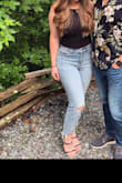 These jeans are super cute, flattering, and comfortable. They fit well, somewhat snug but the material is stretchy so they're comfortable to wear - Jessica D.