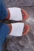Cute summer sandals they would last throughout the summer for me cause I live in Chicago. They are true to size and I wear them on a daily basis. - Cassandra B.