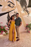 Love this dress. The mustard color compliments well with tan skin. Since I'm short, the dress was longer and also the a bit loose by the busy area but I got it altered since I love this dress so much! - Keshala H.
