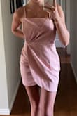 I love this dress and it's perfect for graduation! It's so flattering and honestly just a 10/10. I got the pink and it looks so good with a tan! - Eden V.