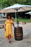 Fit very well. Got a lot of compliments. Felt like the belle of the ball. - Nkenge K.