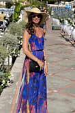 Absolutely loved this dress for my Positano vacation. I ordered a sinch belt since the dress fits pretty straight and I wanted to avoid hemming the bottom. Overall it was super comfortable and perfect for the Italian heat. - Elizabeth M.