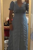 I've recently lost weight and smalls have been fitting really well. I ordered this dress in a medium and unfortunately it was snug in the waist and hips, loose under the breasts and the pockets laid funny on my hips. It didn't accentuate any of the right places for me. Maybe better on a different body type. - Katy R.
