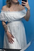It was beautiful for my engagement pictures!
Only negative is that it fit a little small so I struggled to zip it up, and couldn't move completely normally as I would hear ripping sounds. But it was absolutely gorgeous and shipped quickly. - Trinity E.