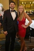 The thick material really helps create a flattering figure. If you're a little bustier, I would recommend using some sort of tape. With the tighter material, you may not even need a bra. Really loved this dress and look forward to wearing it again! - Kelly H.