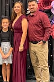 I hardly ever wear dresses, my hips and bottom are "bigger" and feel like dresses do not sit right. HOWEVER this dress was flawless. Sat beautiful. I felt so confident, and received so many compliments. - April P.