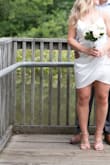 This dress was perfect for my simple elopement and was very comfortable. True to size, I am also pregnant and starting to have a bump and it was flattering. - Alyssa D.
