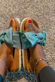 They're lightweight! And they're so pretty, an essential pair of slip-ons that don't look off on an easy laid back outfit when running errands and casual days off, I wear 6.5 but my Lulus perfect shoe size is 7.
Delivery was quick too! - Nala B.