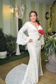 Dress fit perfect for a perfect Vegas Wedding. Everyone loved it. - Kathyleen P.