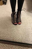 Brought these on my first trip to Nashville and loved them. Was able to walk many hours without being in dire pain. Of course my feet hurt after 6+ hours of walking and dancing but like, worth it. I'm a 5 to 5.5 in shoes and these fit amazing. See pics. - Amanda R.