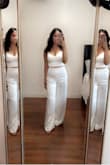 I was unsure at first because I'm not curvy like the model, but it fits perfectly! I received so many compliments! - Cynthia P.