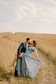 I wanted a dress for my engagement photos that would be just enough flow for me to move around and it worked so well! It does run larger so I would go down a size. I'm usually a M and I got a S and the waistband of the dress could still stretch a lot. - Maddie F.