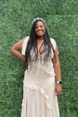 Great dress. The color is as pictured. Very flattering and comfortable. Will need to get a bra that compliments the neckline. - Briana L.