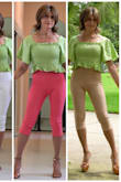 Totally cute, and just the right length for occasional flirty peeks at the tummy. The color is a real standout. It's just the perfect summer top. - Julie D.
