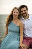 Such a pretty dress for many different occasions! Great quality. I wore it for my engagements photos, and it photographs beautifully. Only issue is the zipper is a little difficult, but that's with most dresses. - Leah M.
