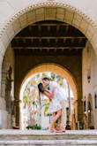 Wore this for engagement photos and loved this dress! The cut of the neckline was so flattering, the length was just right, and the fabric was soft, lightweight, and airy. - Haley W.