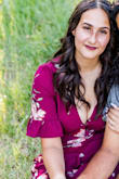 I absolutely loved this dress! I ordered a small, but should have ordered a medium, for my bust size. Overall loved the dress! A little confusing to put on at first but once you get it, it's not going anywhere! I had to try and safety pin the front closed. It kind of worked. - Kathy T.