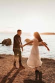 I got so many compliments on this dress. It's extremely flattering and has the perfect amount of flow for any occasion (but especially engagement photos!). - Kathleen H.