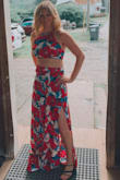 LOVE THIS DRESS! The skirt is long, and the top was just a little loose around my bust but I don't think I'd change the size it still looked great! I wore it for a wedding and everyone loved it! I felt like a goddess :) - Shanna E.