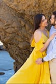 I don't usually post reviews, but I'm so excited to share about this dress! The color and flow were exactly what I was looking for for our engagement photos. Lulus is also so good about exchanges- I needed a size up and they sent it within two days. - FAYROUZ M.