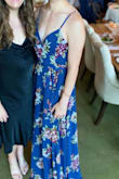This dress was beautiful. It was a little longer as others have mentioned but in heels it was ok. Also, as others mentioned, it's a little tight in the top but nothing to worry about. Overall, I loved the fit, the dress was well-made, and i got so many compliments. - Lindsey K.