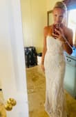 I loved, loved my dress! It fit perfectly and was a true Medium. I've received so many compliments on it and everyone is shocked when I tell them I bought it online! We had a destination beach wedding and this dress was so easy! I seriously packed it into my suitcase and when I pulled it out it wasn't the slightest bit wrinkled. I wish I could wear it over and over again!! Also, Lulus provides great customer service. I've bought two more dresses from them since. - Kenna P.