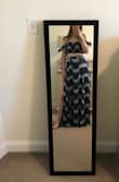 This was my first purchase from Lulus and I'm obsessed!  I bought this for my vacation to Aruba in November and I cannot wait to wear it. It fits perfectly and it's the perfect outfit for a hot or tropical vacation.  The skirt is very lightweight and flowy and the slits on the side leave room for your legs to breathe. The top is super comfortable and is tight enough that you don't need a bra. It looks exactly as it does in the photos. Definitely worth the buy! - Jess S.