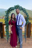 I ABSOLUTELY adore this dress. I ordered a medium and it fit my bust perfectly. It did run a little big where the slit in the back is to where it drooped a little to my butt, but I had a friend of mine take it in a little and it was perfect. Recommend this dress to anyone! So many compliments - Brandi G.
